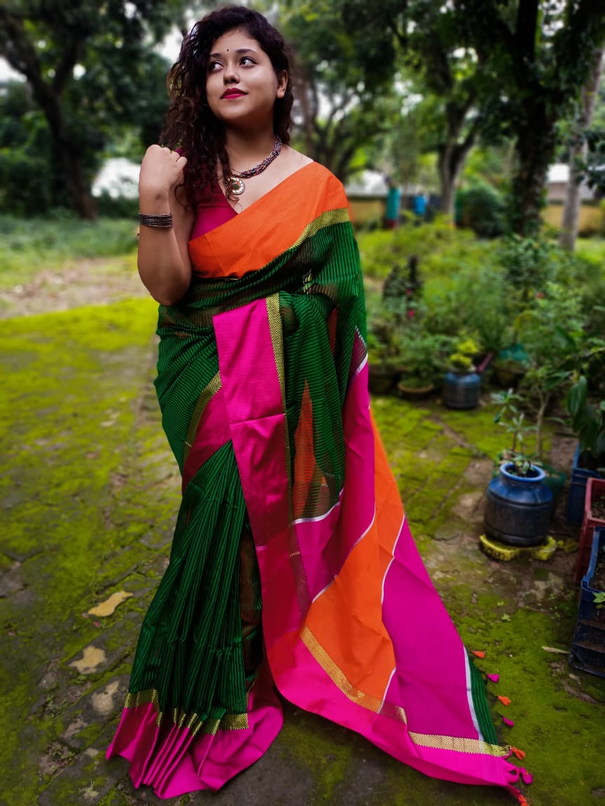 Maheswari Cotton Silk Sarees