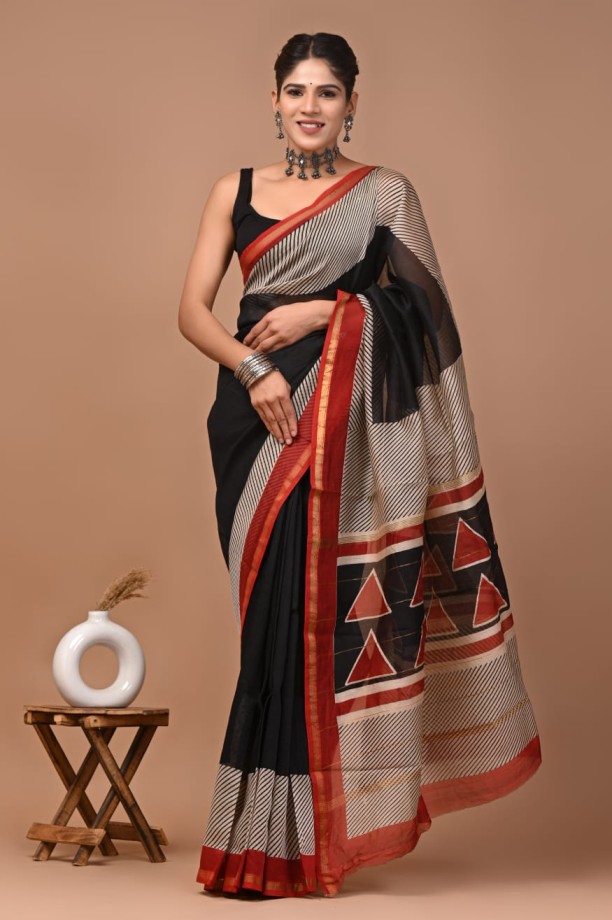 Chanderi Silk Saree -3