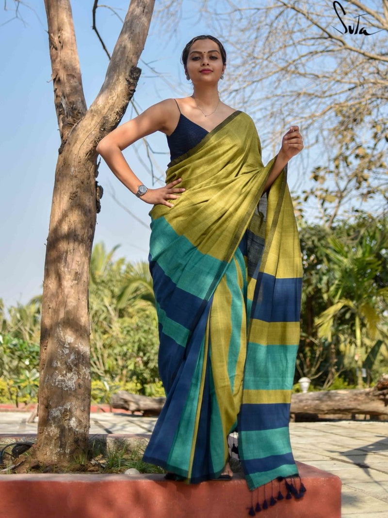 Khadi Cotton Saree-1