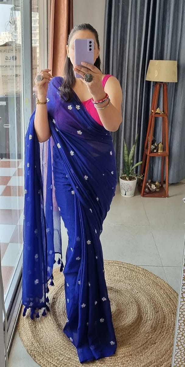 Khadi Cotton Saree-3