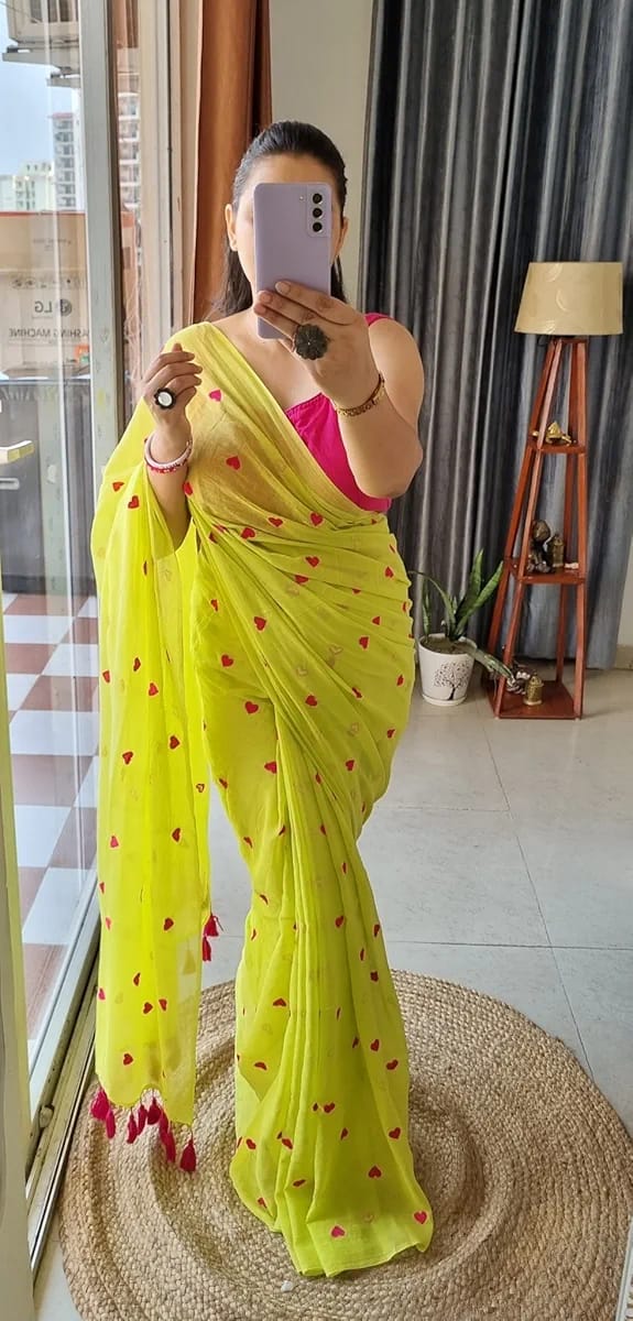 Khadi Cotton Saree-4