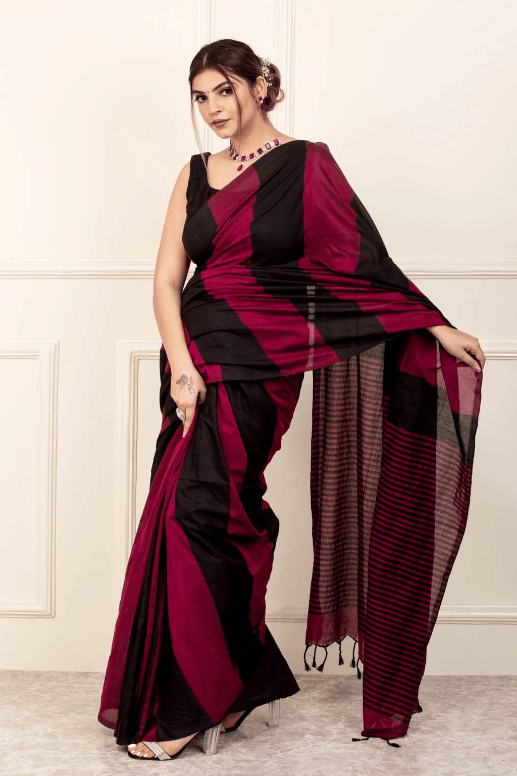 Khadi Cotton Saree-6